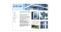 Desktop Screenshot of fenster-stoetzel.de