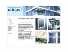 Tablet Screenshot of fenster-stoetzel.de